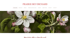 Desktop Screenshot of prairieskyorchard.com
